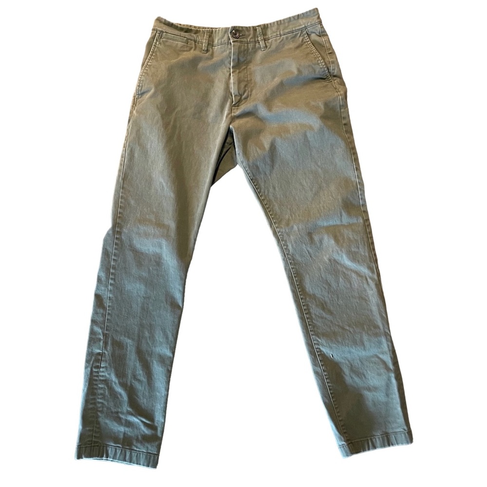 Good Fellow Hennepin Chino Green Pants size 34x32
